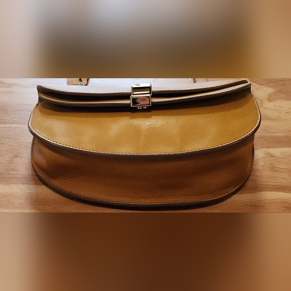 Chloé Georgia Crossbody Bag in Curry Yellow - Picture 6 of 15